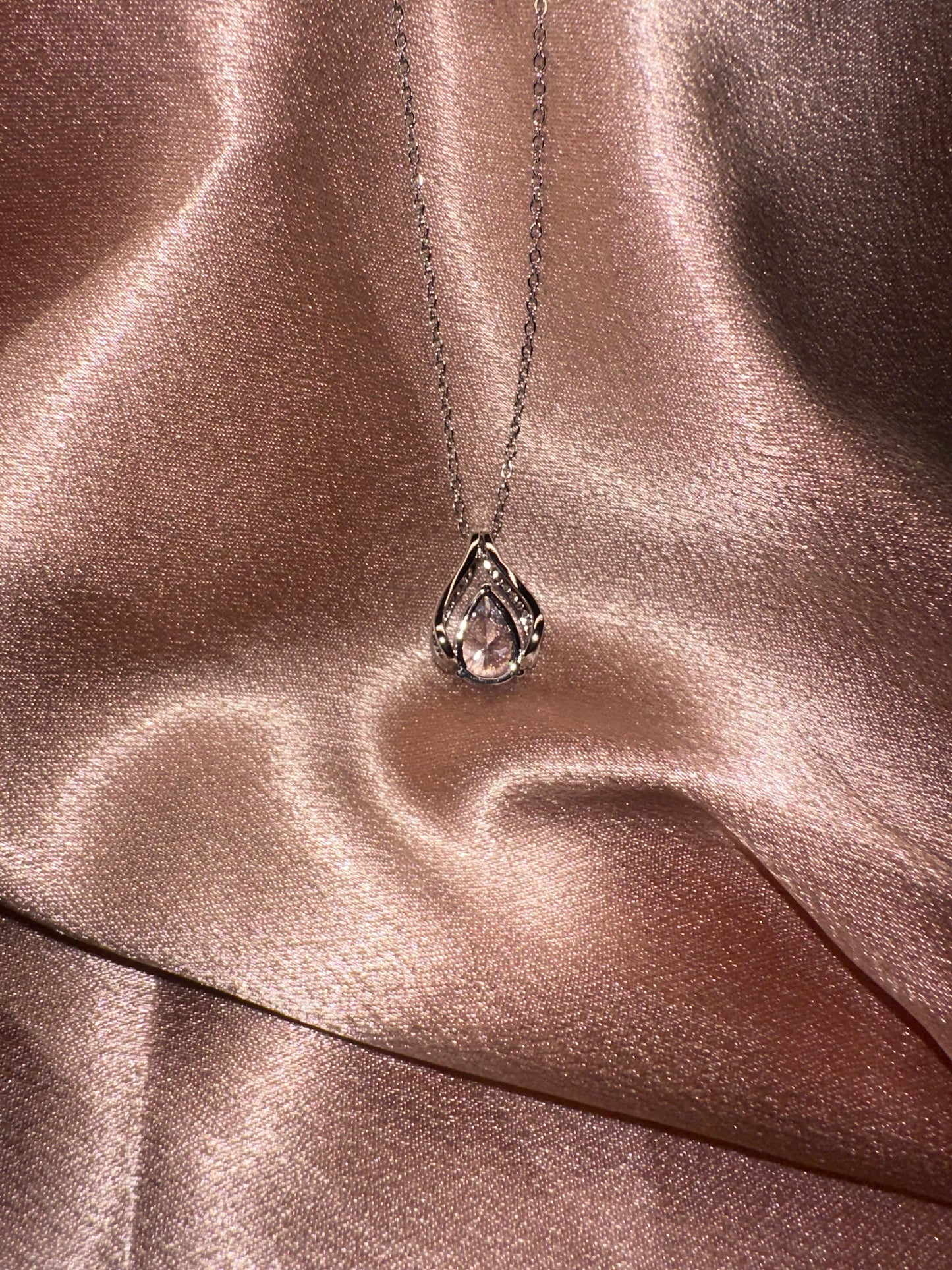 Aura Silver Necklace