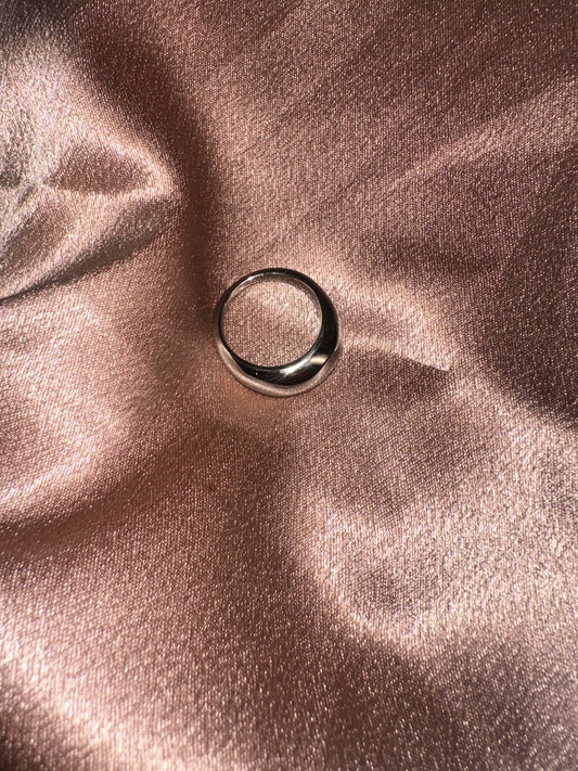 Moon Silver Ring